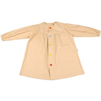 Blouse de peinture Oz International Junior 6 - 8 ans Beige