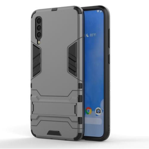 Housse étui Coque portable avec support pour Samsung Galaxy M10 - Gris -4174