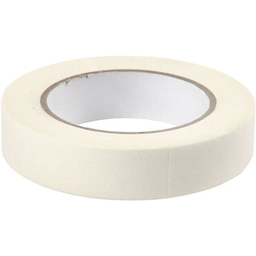 Ruban de masquage - Blanc - 25 mm x 50 m