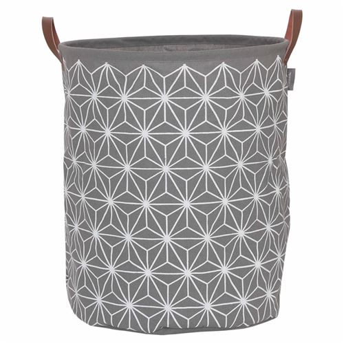 Sealskin Panier à linge Triangles Gris 60 L 361882012