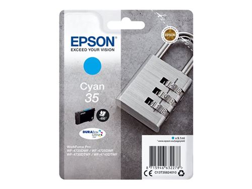 Epson 35 Cian Workforce Pro WF-4740DTWF/WF-4720DWF/WF-4725DWF - Image 5
