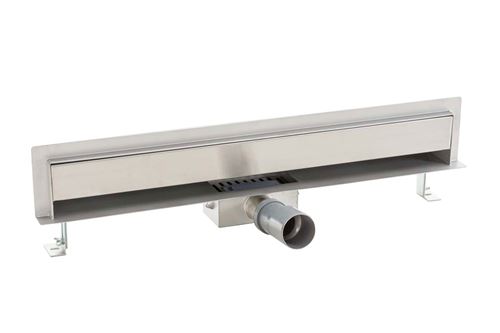 Caniveau pour douche Zitahlia , Acier inoxydable/400 mm