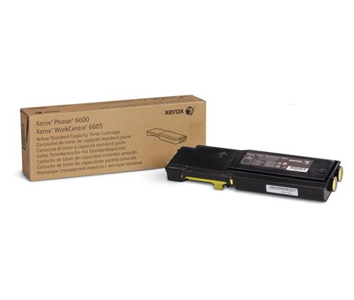 XEROX  Phaser 6600 - Jaune - original - cartouche de toner - pour Phaser 6600; WorkCentre 6605 
