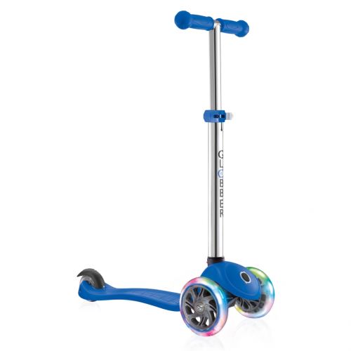 Trottinette 3 roues Globber Primo Lights Bleu