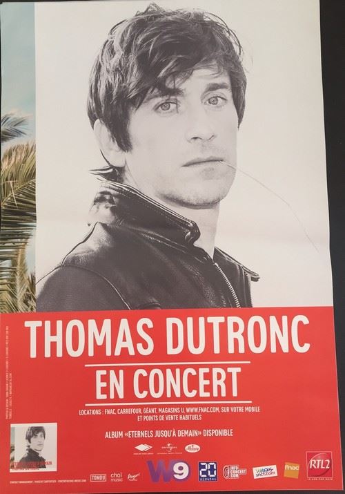Thomas DUTRONC - 40x60 cm - AFFICHE / POSTER