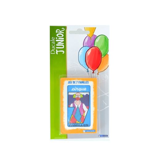 Jeu de 7 familles Cirque France Cartes
