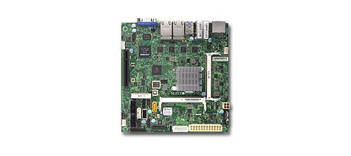 SUPERMICRO X11SBA-LN4F - Carte-mère - mini ITX - Intel Pentium N3700 - USB 3.0 - 4 x Gigabit LAN - carte graphique embarquée - HD Audio