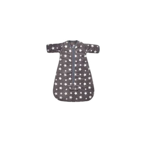 Doux Nid Gigoteuse Hiver Microdoux 65cm 0-6 Mois Perle Imp.etoiles