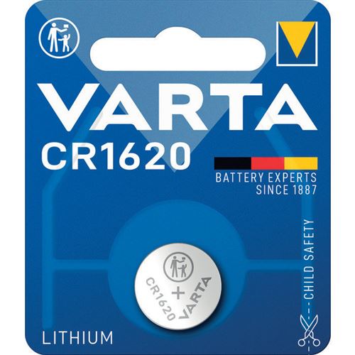 Varta Electronics - Batterie CR1620 - Li - 70 mAh