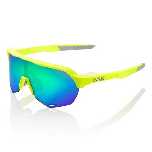 100percent Lunettes 100percent S2 Glasses Green Multilayer Mirror