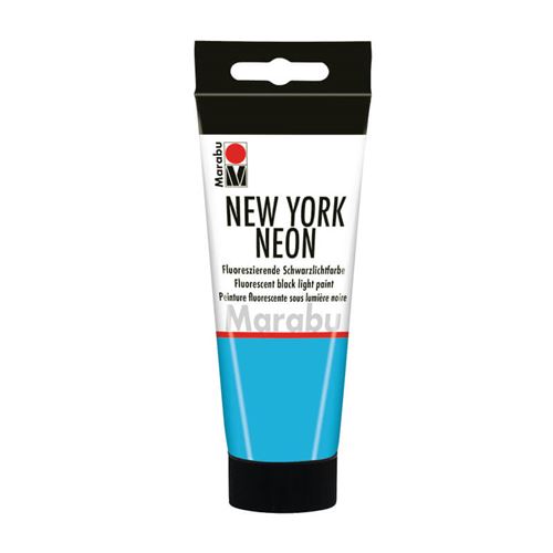 Peinture Acrylique - Néon - Bleu fluo - 100ml