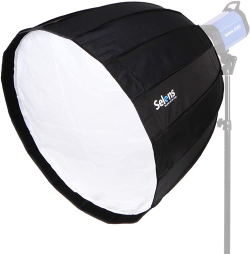 selens 16 Baleines Softbox Profond Parabole Pliable Rapide Parapluie fenêtres de lumière pour Photographie Studio éclairage Flash