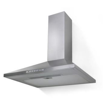 Faber Valia 60 XS - Hotte - hotte décorative - largeur : 59.8 cm - profondeur : 47.1 cm - extraction et recirculation (avec kit de recirculation supplémentaire) - inox - 1