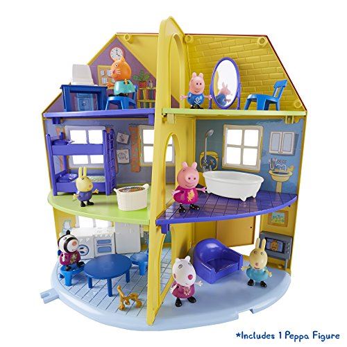 Peppa Pig Peppas Deluxe Family Home House avec le jouet Figure 3+