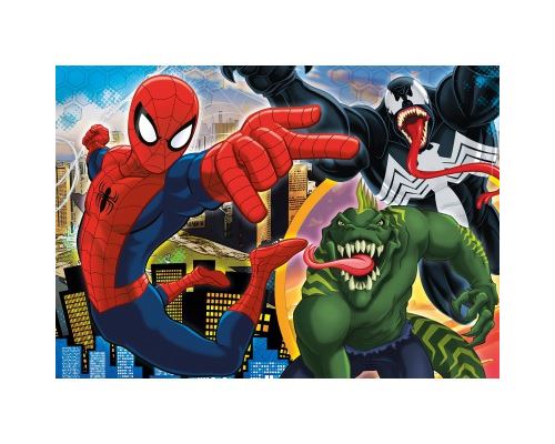 Puzzle 104 Pièces : Puzzle XXL - Spiderman, Clementoni