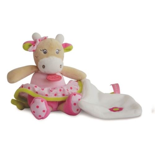 Baby nat pantin petit modele avec doudou coquillette la vache bn0171