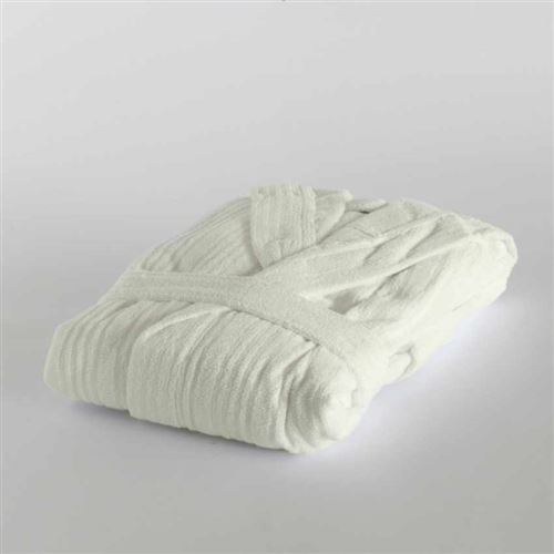 Peignoir Svad Dondi Times Square Unisex Coton, Taille: M, Couleur: Blanc - Argent