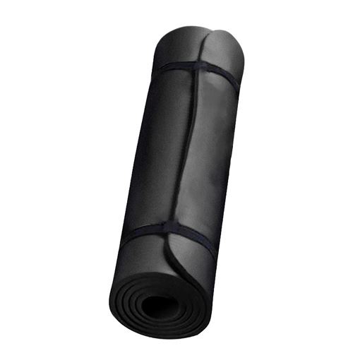 Tapis de yoga NRB Antidérapant Épaissir 183cm x 60cm x 5mm - Noir