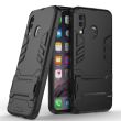 Coque Pour Samsung Galaxy A40 Anti Choc Noir Avec Film Verre Trempé Housse Etui Antichoc hfs-house®