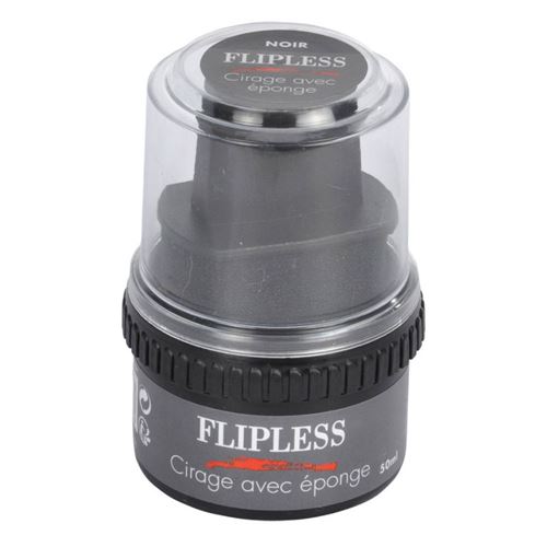 Paris Prix - Cirage Avec Applicateur Cuir flipless 50ml Noir