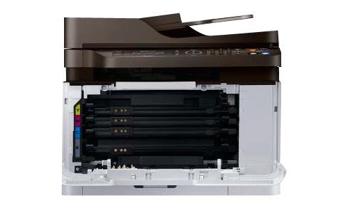  Samsung Xpress C480FN - Imprimante multifonctions - couleur - laser - A4 (support) - jusqu'&agrave; 18 ppm (copie) - jusqu'&agrave; 18 ppm (impression) - 150 feuilles - USB 2.0, LAN,