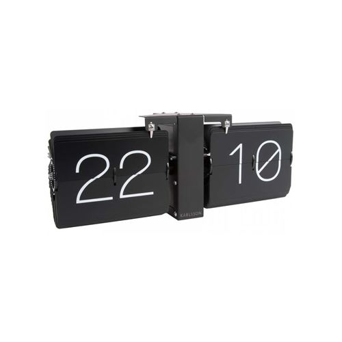 Karlsson - Horloge moderne Flip No Case Noir