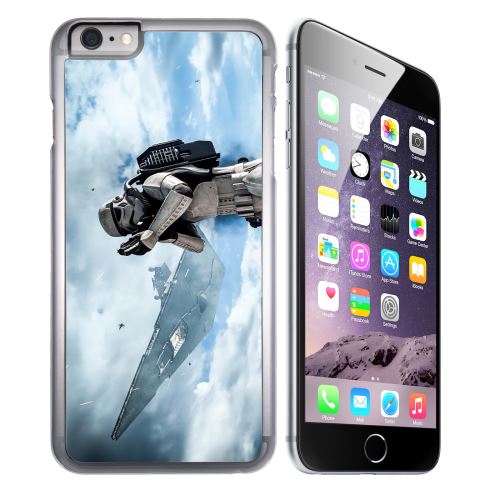 Coque pour iPhone 6 Plus et iPhone 6S Plus stormtrooper ciel