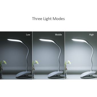 Pince sans fil lampe de Table étude 3 Modes tactile ?LED lecture