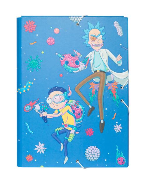Dossier Solapas Rick & Morty Virus Attack
