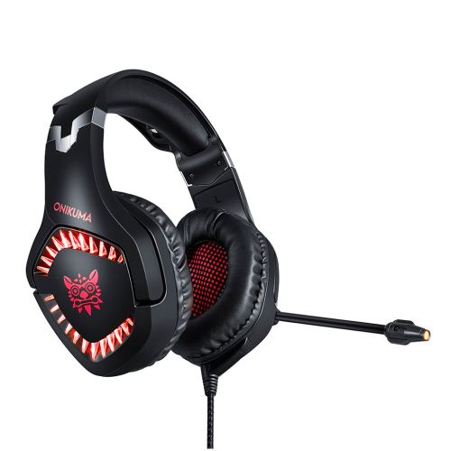 Casque Onikuma K1 Pro Wired Shocking Basse Gaming casque avec microphone casque tianaoho