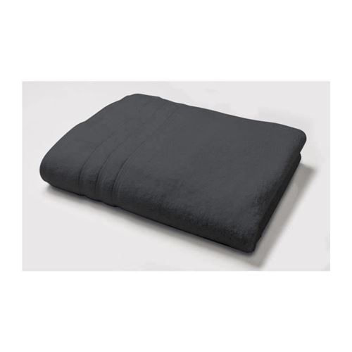 TODAY Drap de douche 70 x 130 cm en coton - Gris canon de fusil