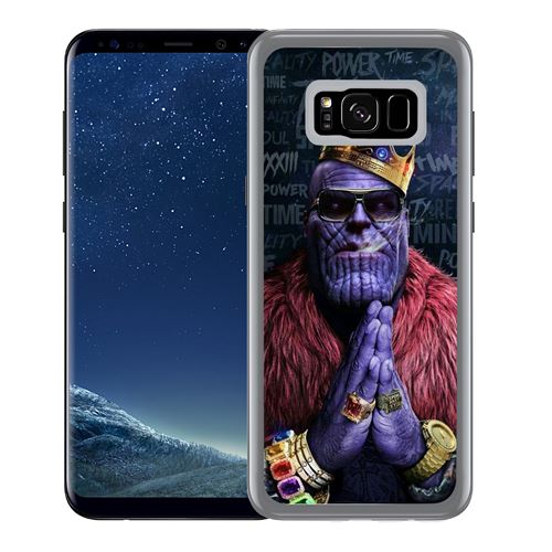 Coque pour Samsung Galaxy S8 avengers thanos king