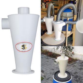 Filtre Cyclone Haute Efficacité Pour Aspirateur - Collecteur De Poussière Industriel - Noir