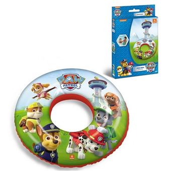 Kit Natation Pat' Patrouille Enfant – Bouée + Brassards + Ballon Plage Gonflable + Carte Surprise