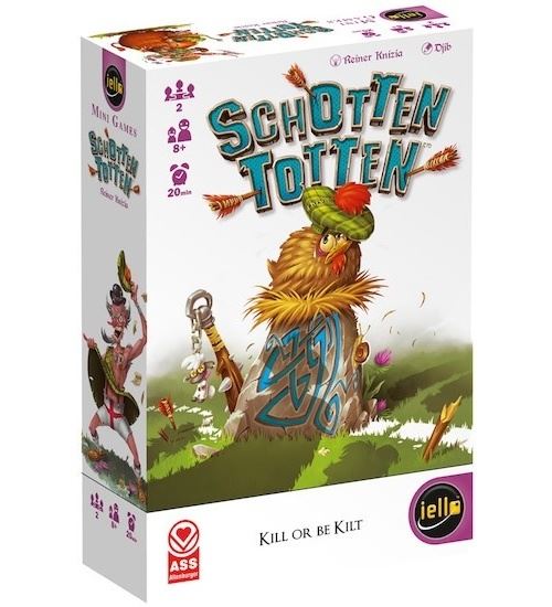 Iello jeu de cartes Schotten Totten
