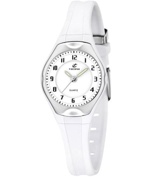 Calypso Montre File K5163/H Blanc