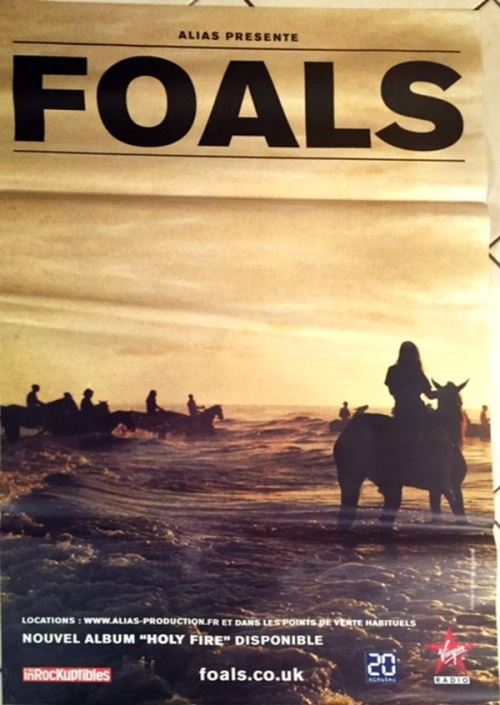 Foals - 80x120 cm - AFFICHE / POSTER État correct - N/A reconditionné disponible sur Fnac
