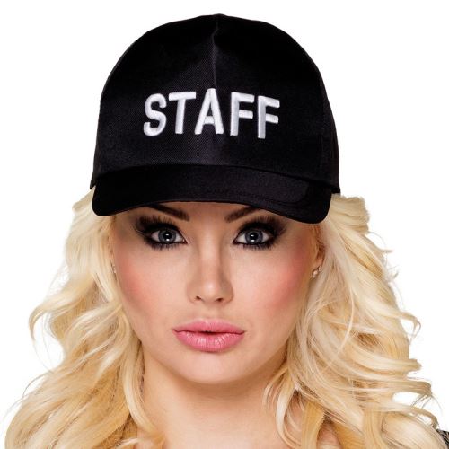 casquette noire staff adulte