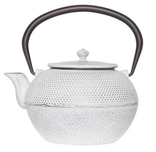 Théière en fonte émaillé 1.2l blanc Cosy&trendy 0916264