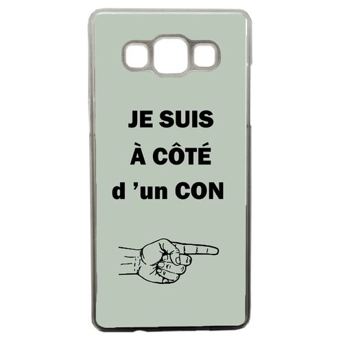Coque Con Sur Fond Vert Pastel Compatible Samsung Galaxy A5 Transparent