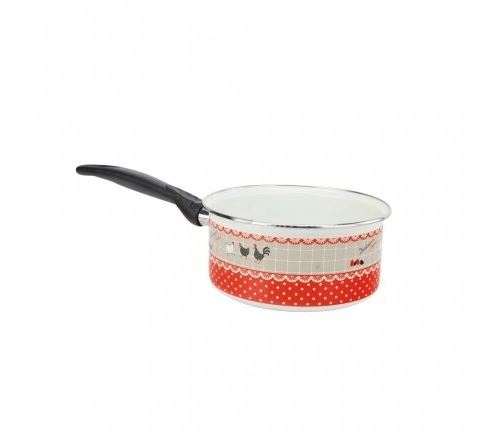 Casserole 16 cm poule email baumalu 312149