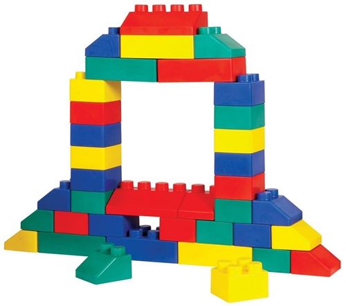 Edushape 806050 Lot de 50 bloqueurs EDU