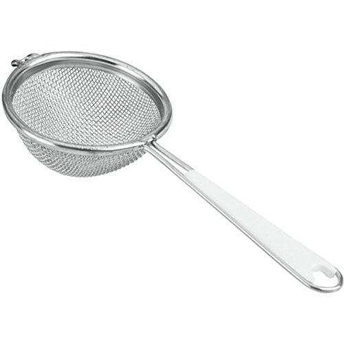 Metaltex 110507080 tamis fin avec insert aluminium plastique argent 15 x 7 x 5 cm