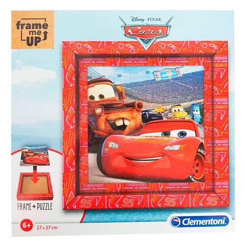 Clementoni puzzle Cars boys 27 cm carton rouge 61 pièces