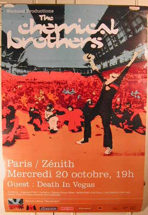 Chemical Brothers - 80x120 cm - AFFICHE / POSTER