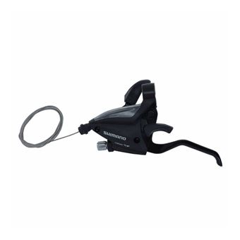 Levier Manette VTT P2R 3x8V – Noir Alu – Compatible Shimano V-Brake – NEUF