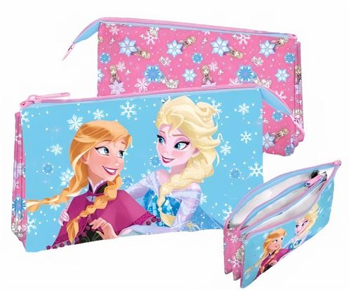 Kids Licensing pochette Filles congelées polyester 22 cm rose/bleu