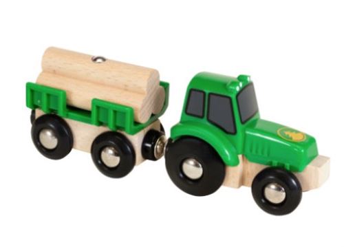 Brio Multicolore 33799 Tracteur Et Remorque