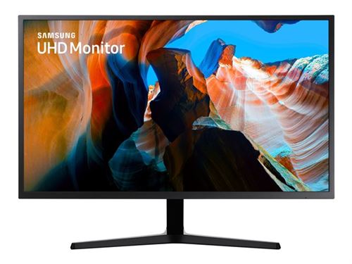 Samsung U32J592UQU - UJ59 Series - écran LED - 32 - 3840 x 2160 4K @ 60 Hz - VA - 270 cd/m² - 3000:1 - 4 ms - 2xHDMI, DisplayPort - bleu gris