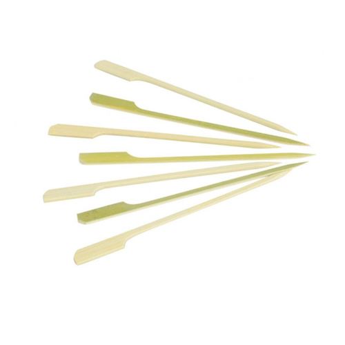 50 piques apéro cocktail bambou bio 9cm naturel - dart 143451